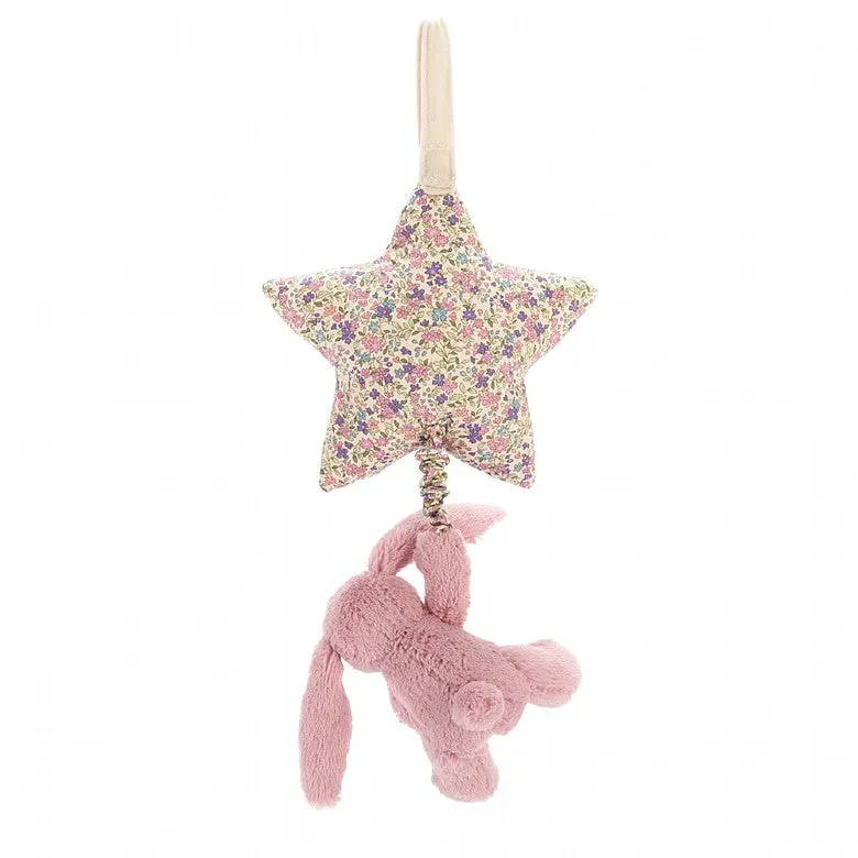 BLOSSOM TULIP BUNNY STAR MUSICAL PULL