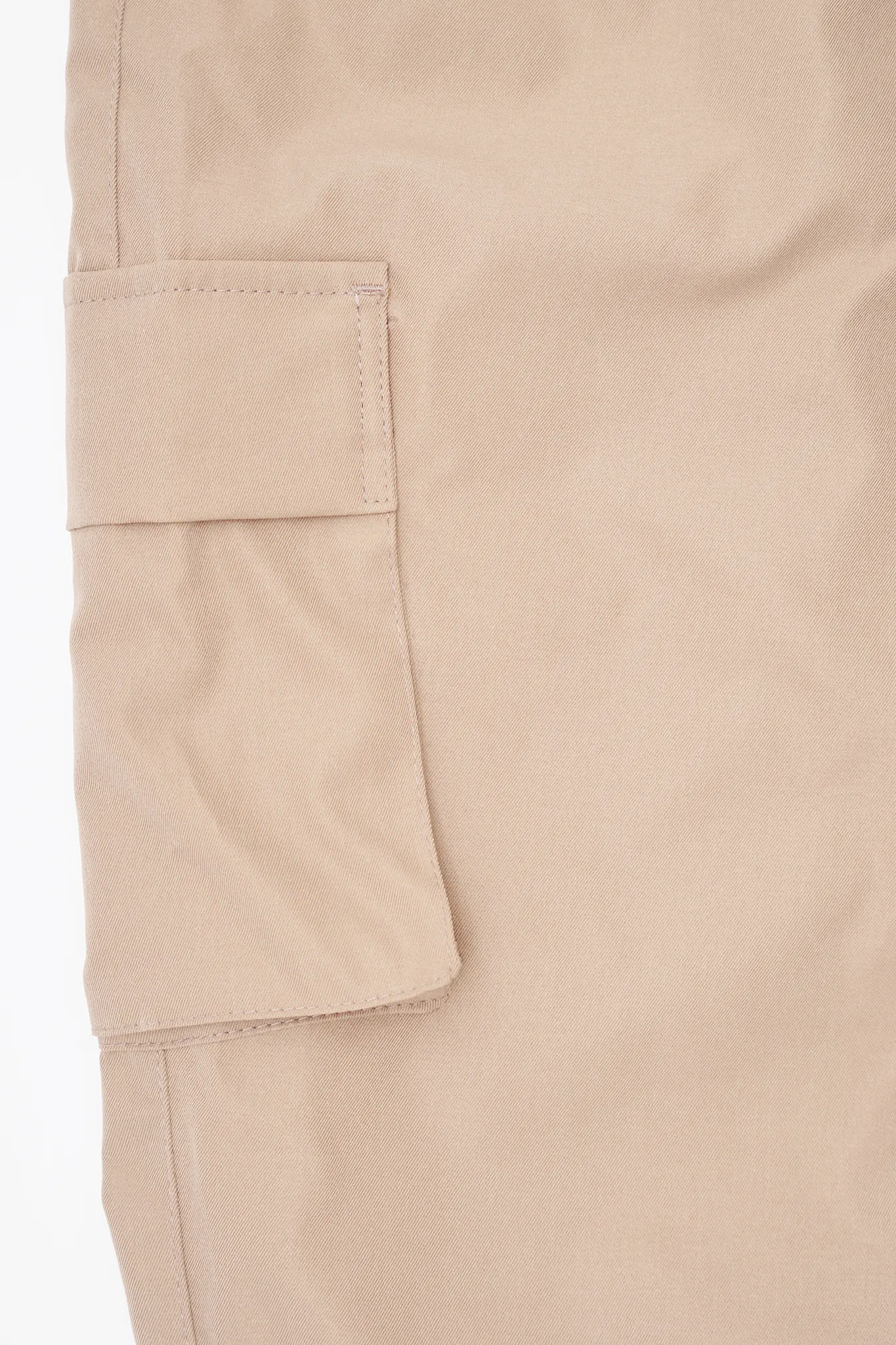 CHAMPAGNE  7 POCKET  TWILL LOUNGE PANTS