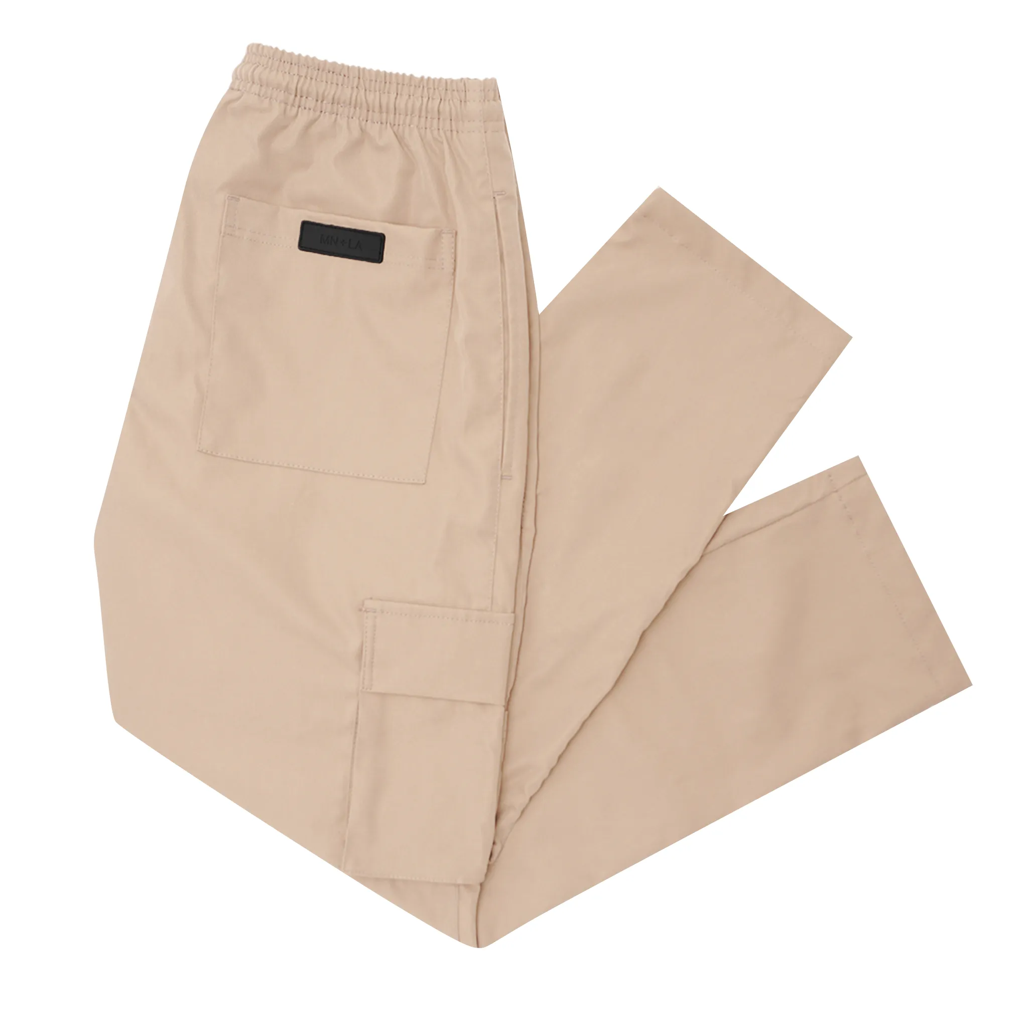 CHAMPAGNE  7 POCKET  TWILL LOUNGE PANTS