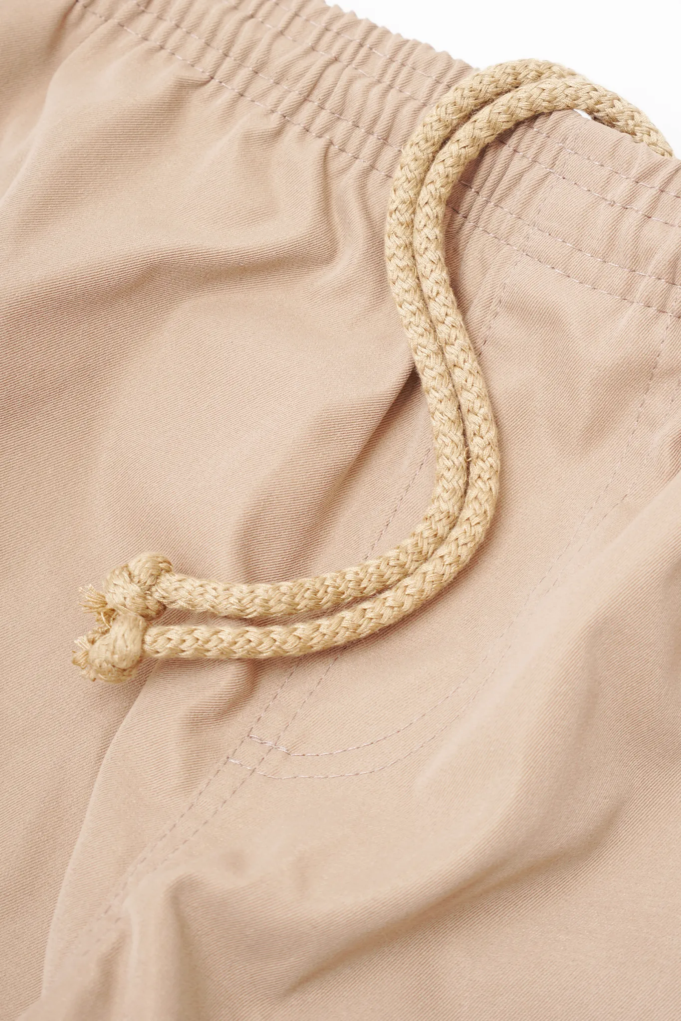 CHAMPAGNE  7 POCKET  TWILL LOUNGE PANTS