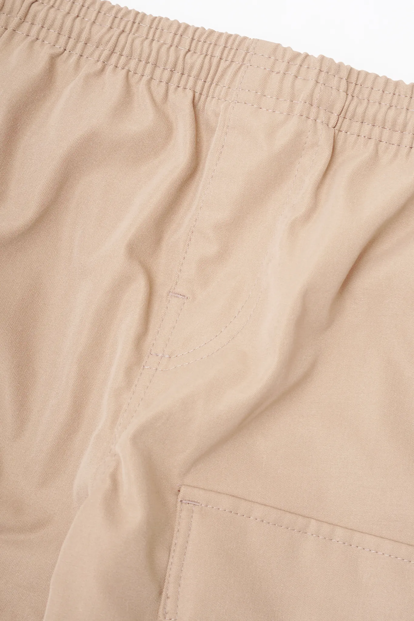 CHAMPAGNE  7 POCKET  TWILL LOUNGE PANTS