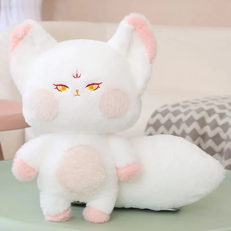Fluffy Kawaii Huge Tail Fox Stuffed Animals Plushies