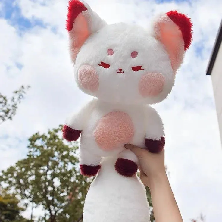 Fluffy Kawaii Huge Tail Fox Stuffed Animals Plushies