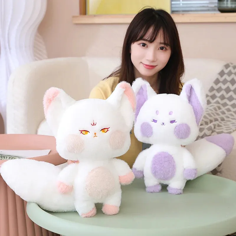 Fluffy Kawaii Huge Tail Fox Stuffed Animals Plushies