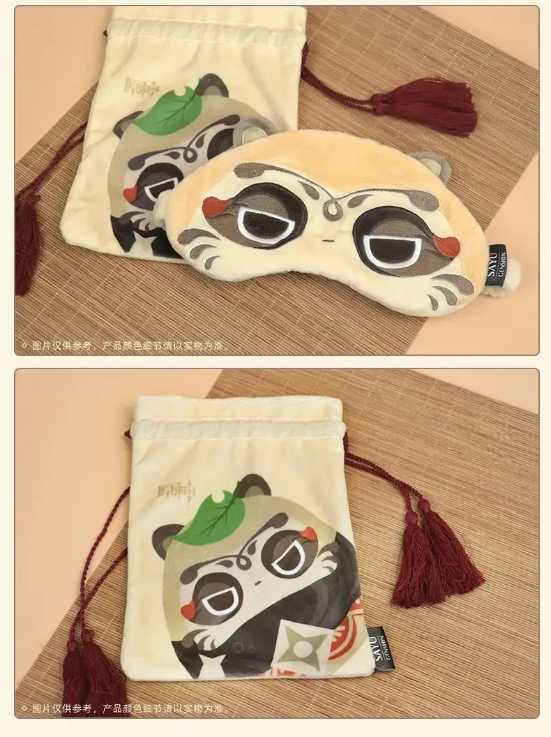 Genshin Impact - Muji-Muji Daruma Eye Mask & Sayu U-shaped Pillow with Hat miHoYo