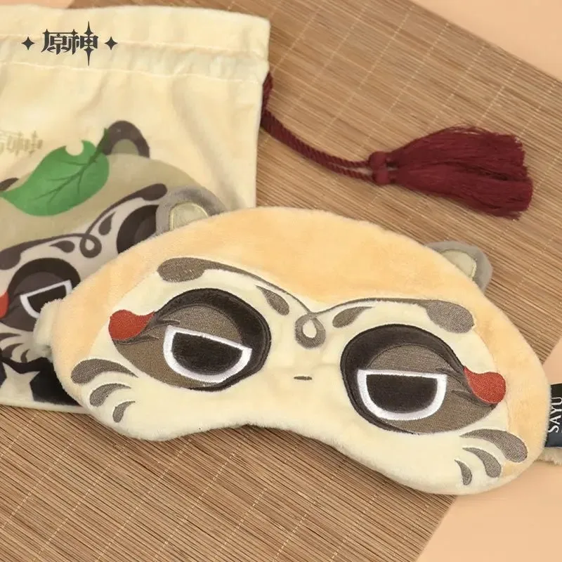 Genshin Impact - Muji-Muji Daruma Eye Mask & Sayu U-shaped Pillow with Hat miHoYo