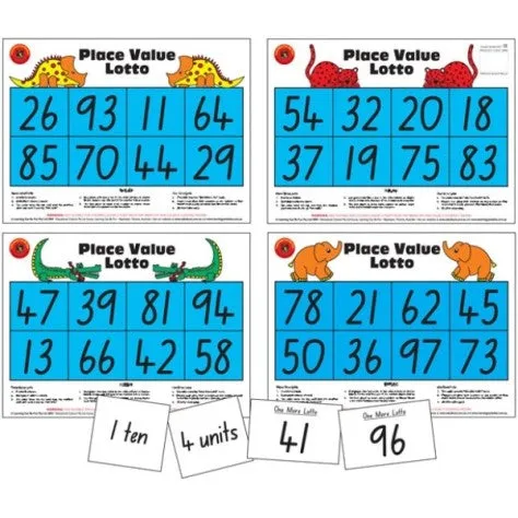 Learning Can Be Fun Place Value Lotto