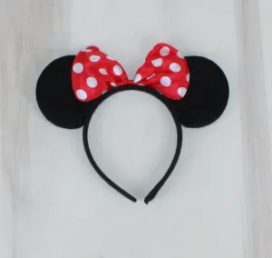 MINNIE MOUSE EARS HEADBAND NEW!