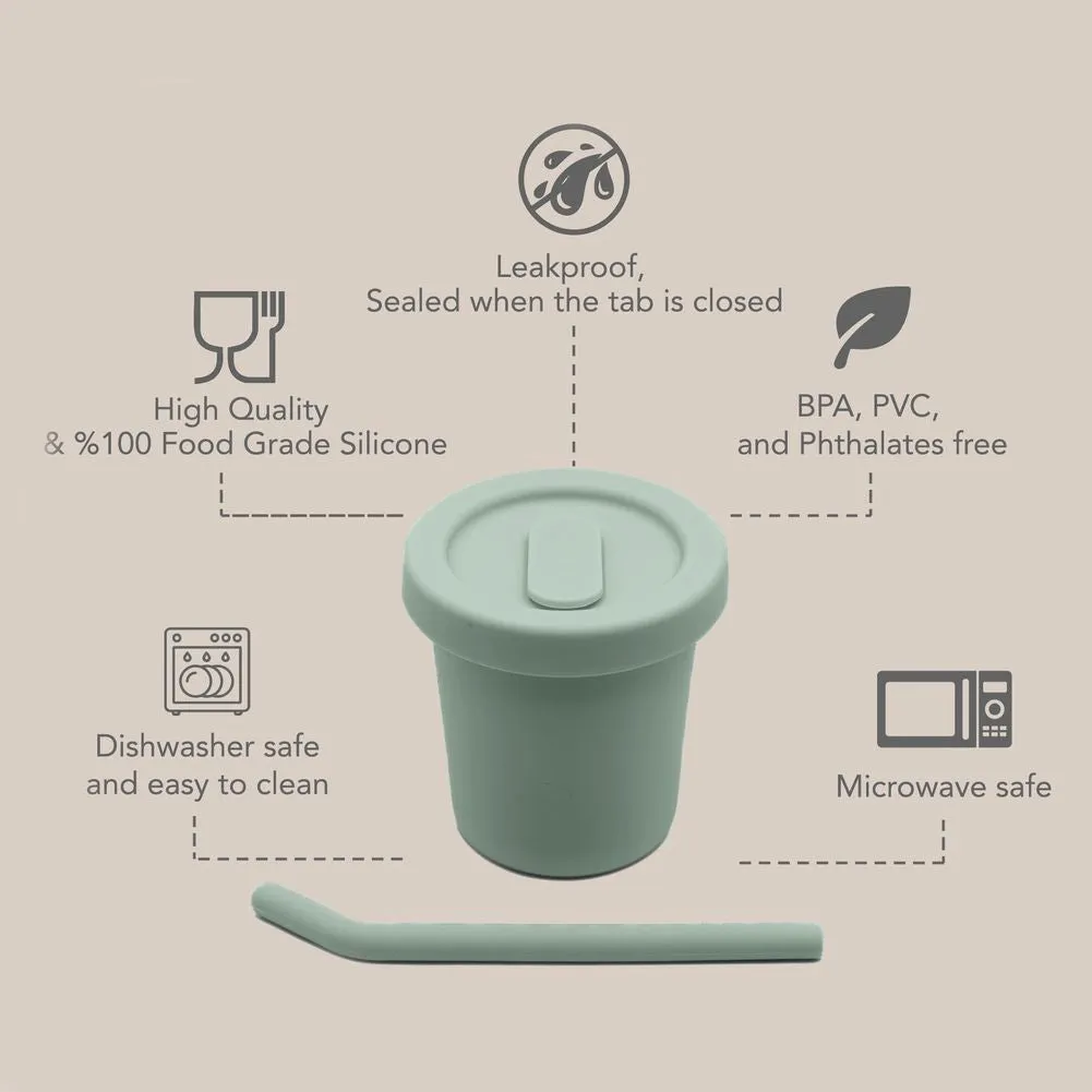 Nouka Silicone Straw Cup