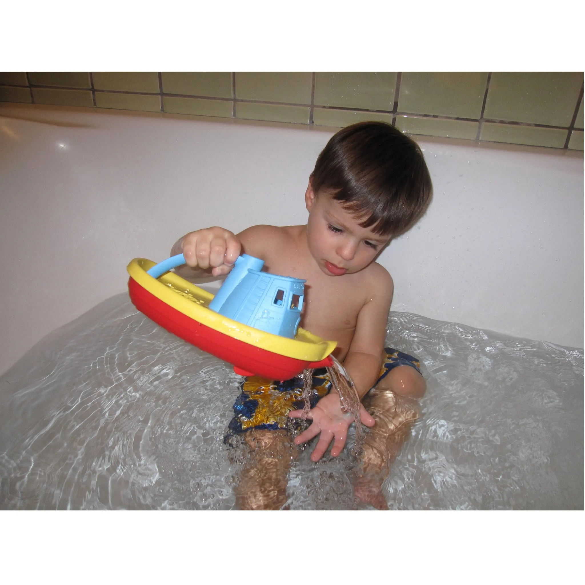 OceanBound Tug Boat (1 Unit Assorted) by Green Toys