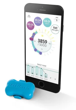 [OPEN BOX] FITBARK Wireless Dog Activity Monitor Life of The Party Blue