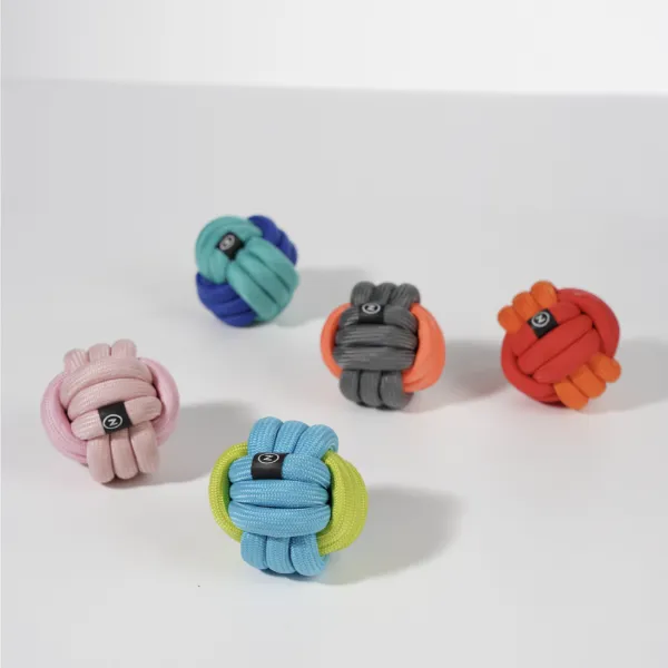 PAWZCITY Interactive Rope Ball Dog Toys