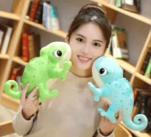Plush Chameleon Lizard