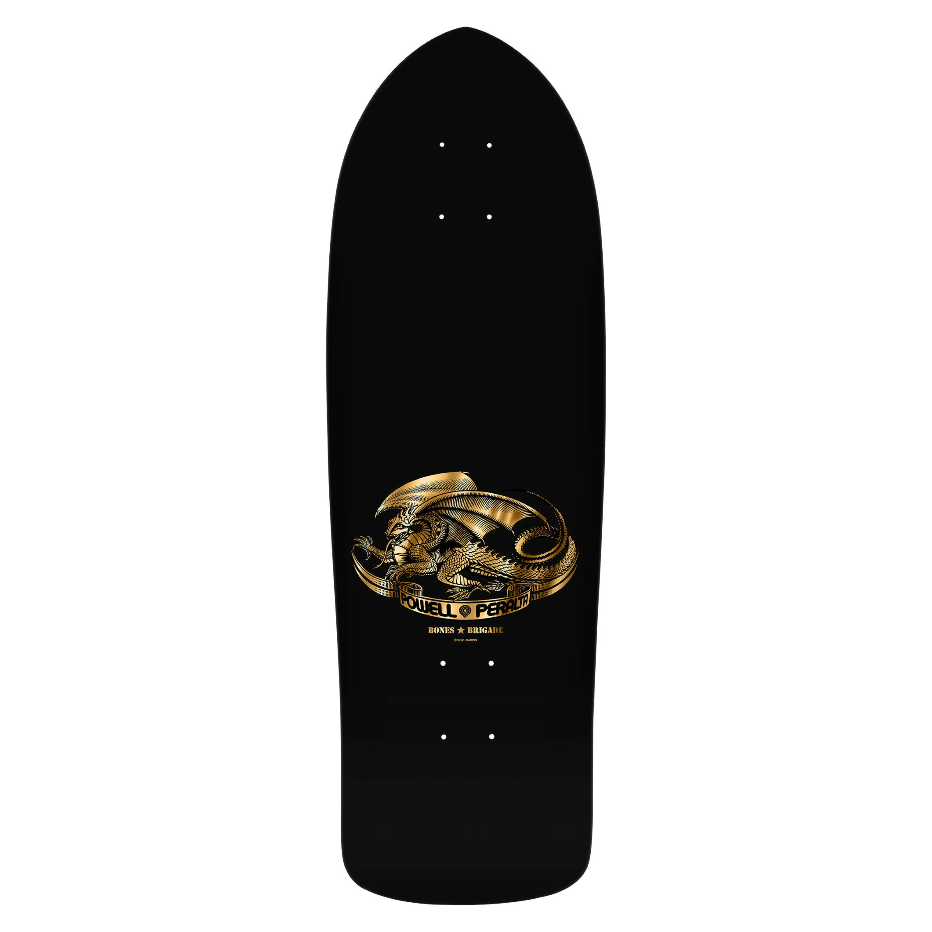Powell Peralta Bones Brigade Series 16 Tommy Guerrero Flaming Dagger Satin Black Deck 9.75