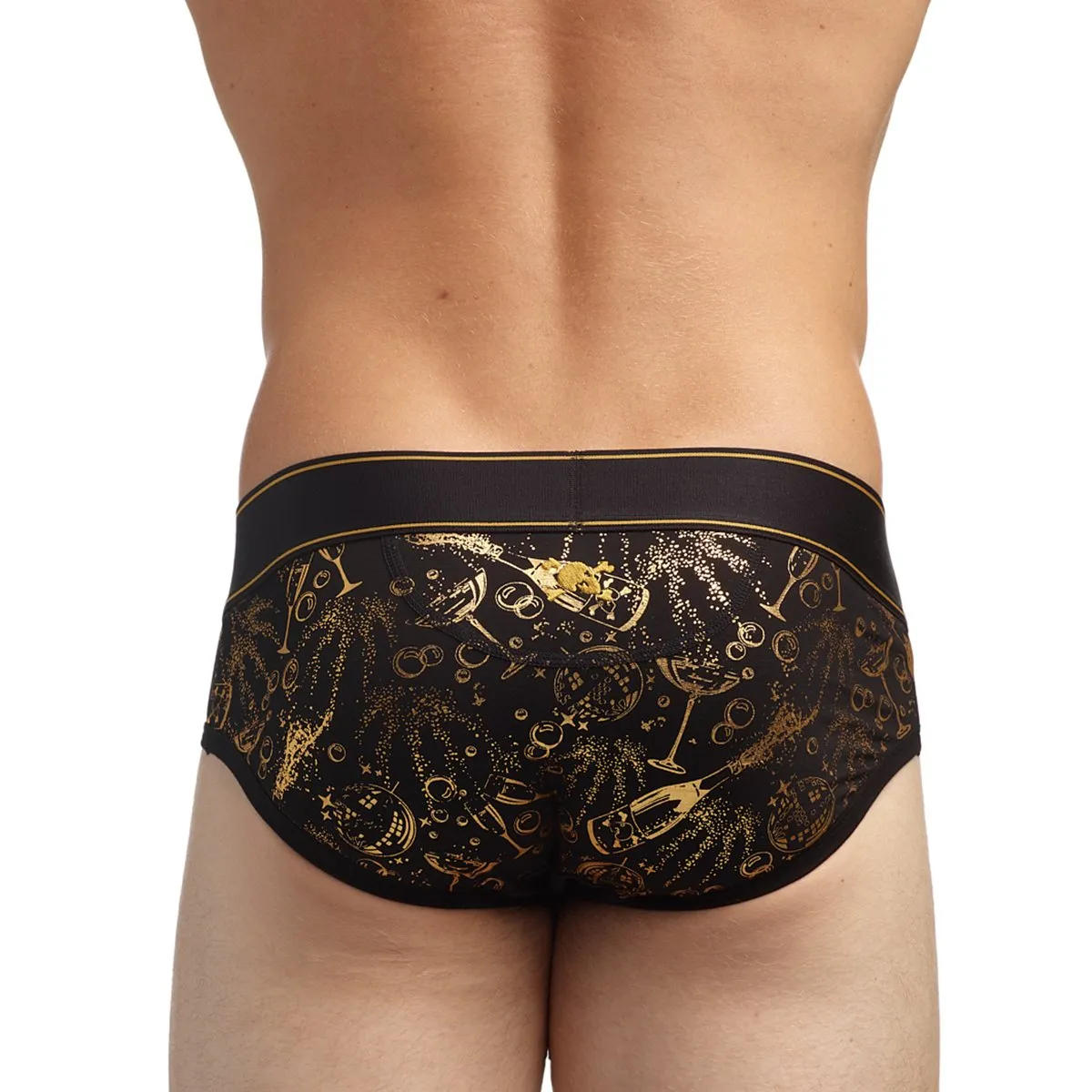 Skull & Bones Champagne Bubbles Brief