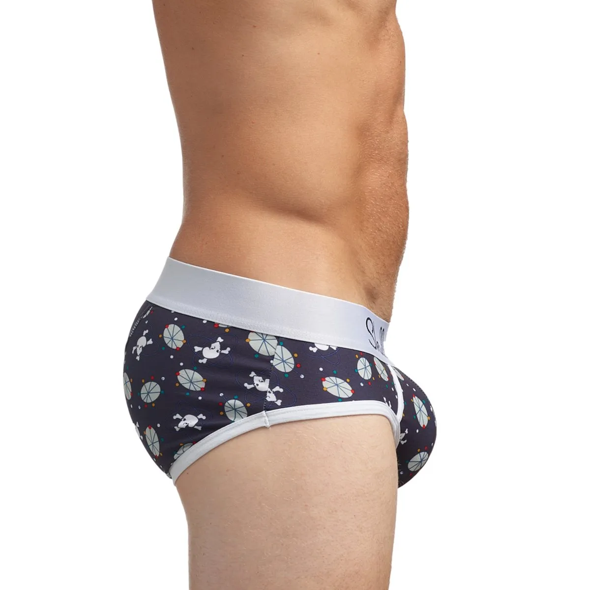 Skull & Bones Mid Century Brief