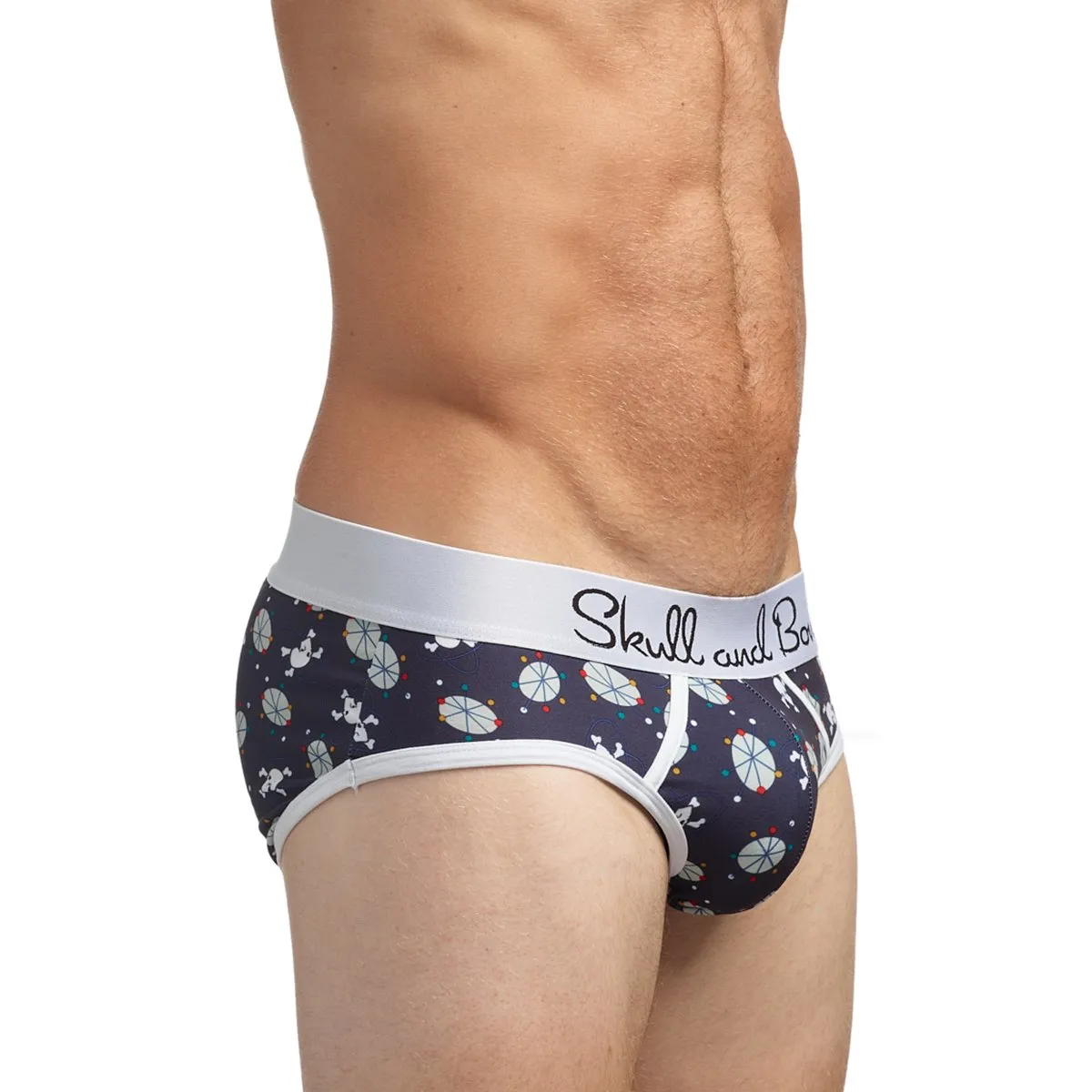Skull & Bones Mid Century Brief