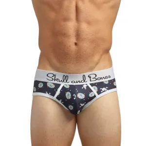 Skull & Bones Mid Century Brief