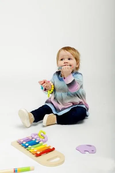 Summer Lulu Teething Ring