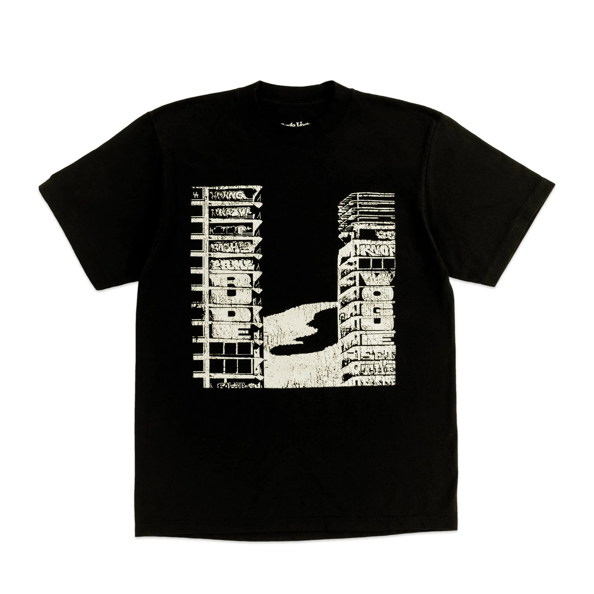 TOWERS TEE - BLACK