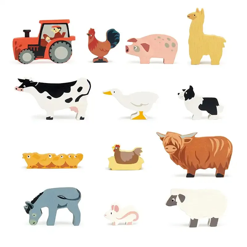 Wooden Farmyard Tractor