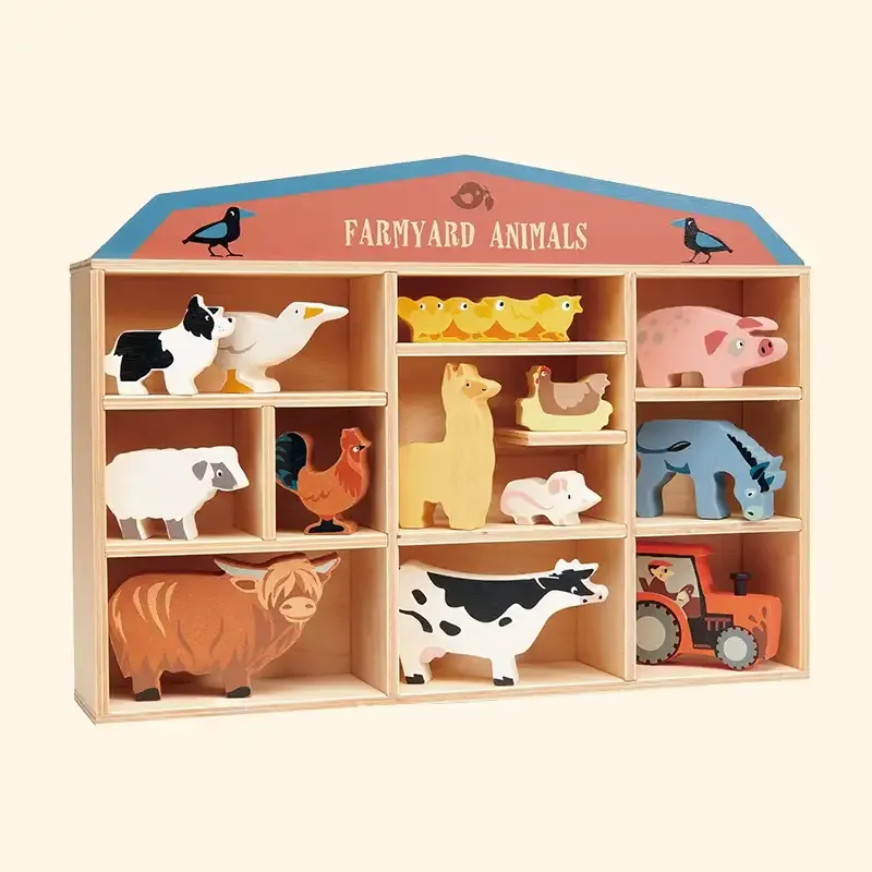 Wooden Farmyard Tractor